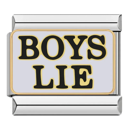 Boys Lie Charm - Silver